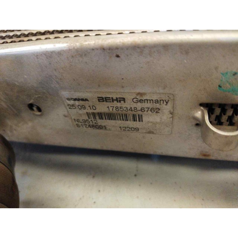 Recambio de enfriador egr para scania serie p/g/r (l-clase) 12.7 diesel referencia OEM IAM 1785348 RADIADOR EGR - Verde 2