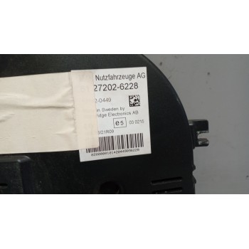 Recambio de cuadro instrumentos para man tgx 18.xxx 12.4 diesel referencia OEM IAM 81272026228  