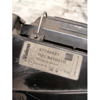 Recambio de faro izquierdo para seat leon (1m1) referencia OEM IAM   8 PINS