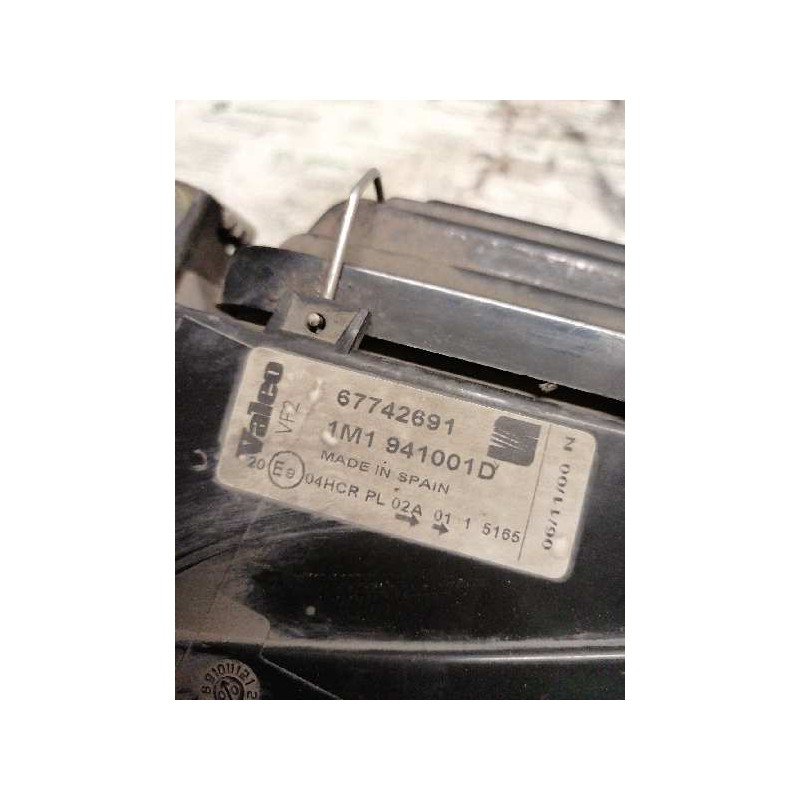 Recambio de faro izquierdo para seat leon (1m1) referencia OEM IAM   8 PINS 2