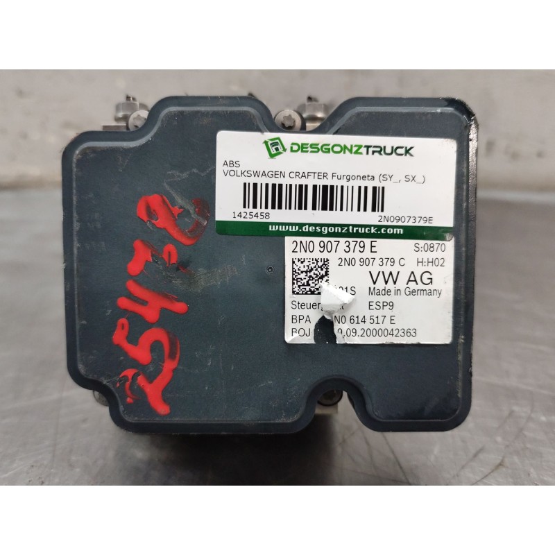 Recambio de abs para volkswagen crafter furgoneta (sy_, sx_) 2.0 tdi referencia OEM IAM 2N0907379E - Blanco 3