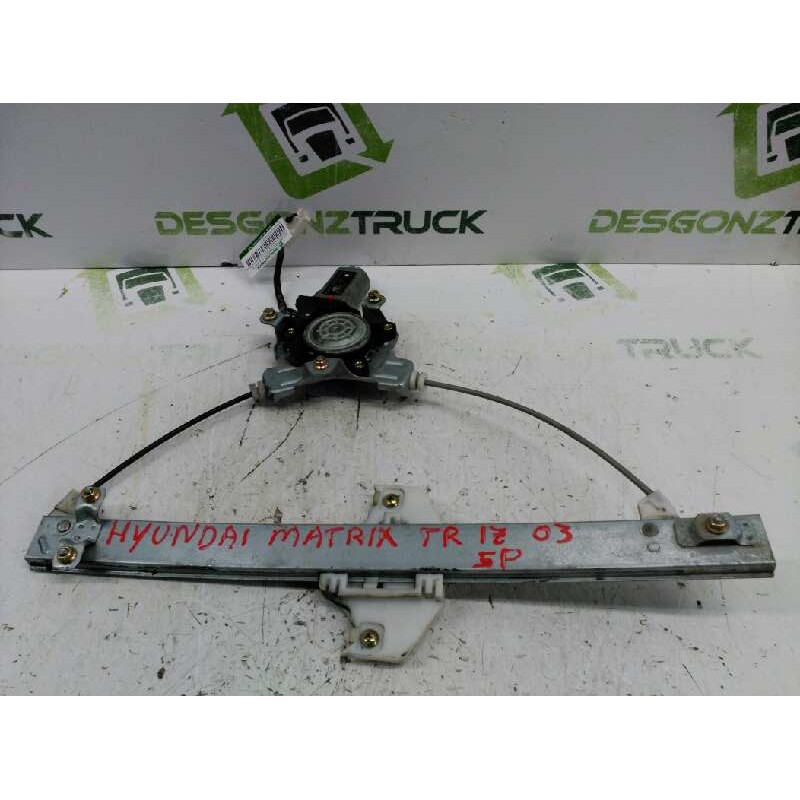 Recambio de elevalunas trasero izquierdo para hyundai matrix (fc) 1.6 gls full world cup referencia OEM IAM   