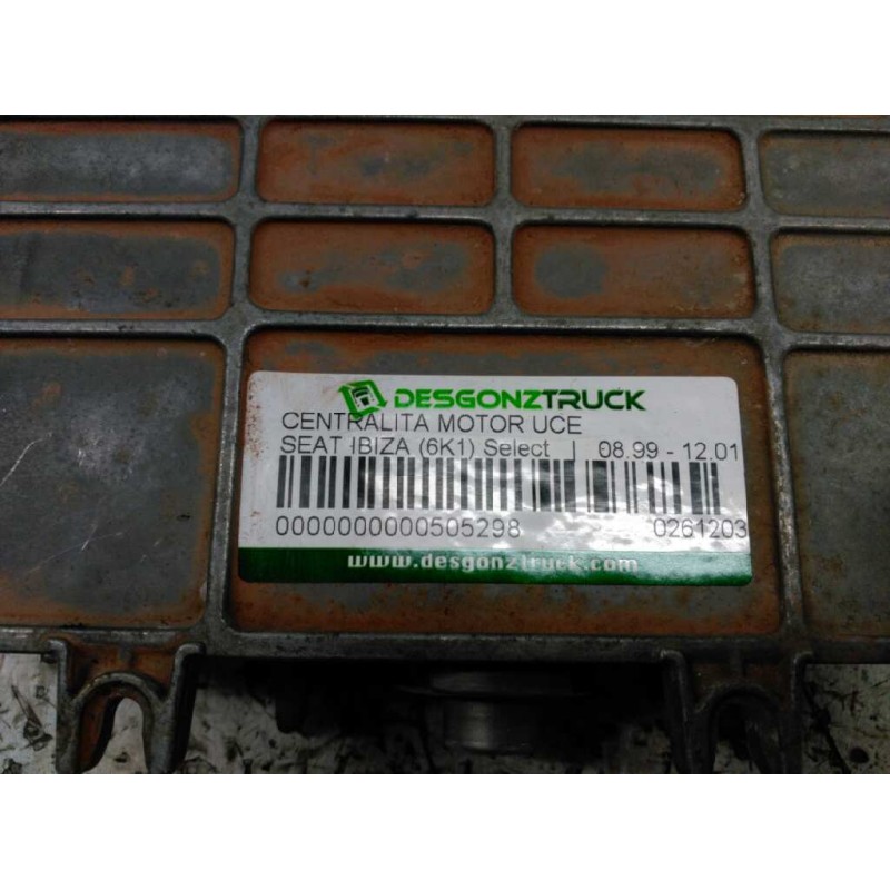 Recambio de centralita motor uce para seat ibiza (6k1) select referencia OEM IAM 0261203360 6K5906026 26SA3398 4