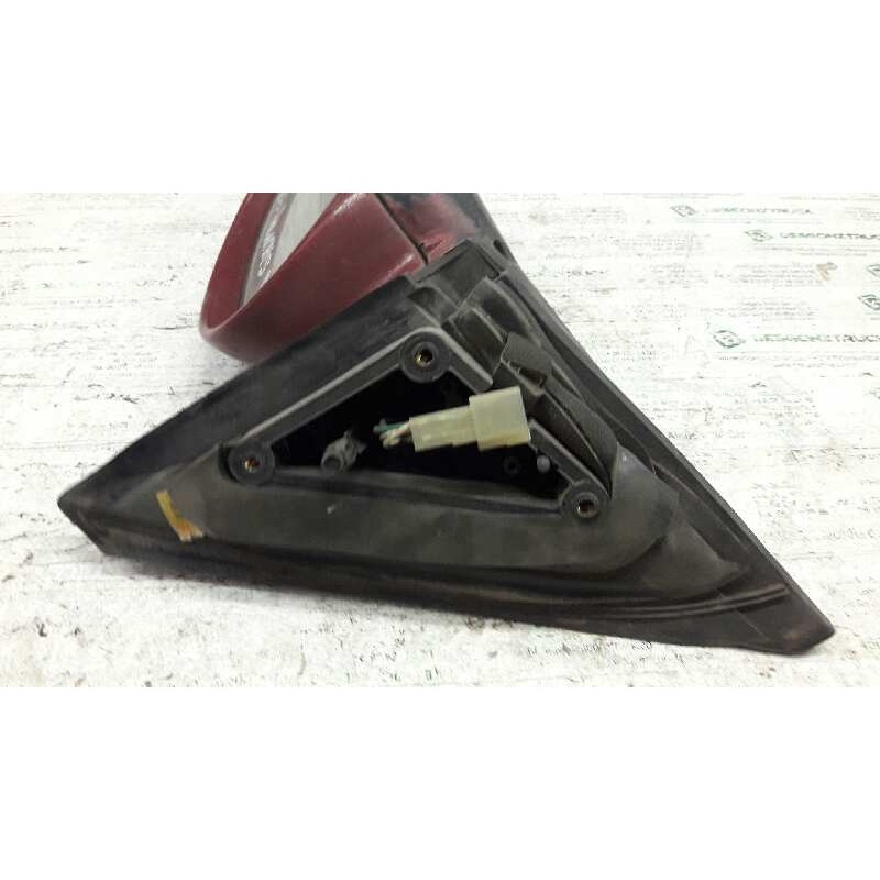 Recambio de retrovisor derecho para kia shuma 1.8 comfort 5 berlina referencia OEM IAM 010133 ELECTRICO ROJO GRANATE 2