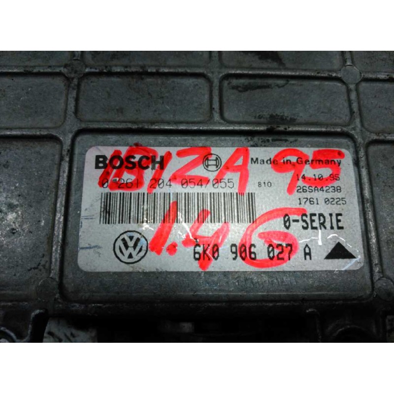 Recambio de centralita motor uce para seat ibiza (6k) cl referencia OEM IAM 6H0906027A 0261204/054 26SA4238 3