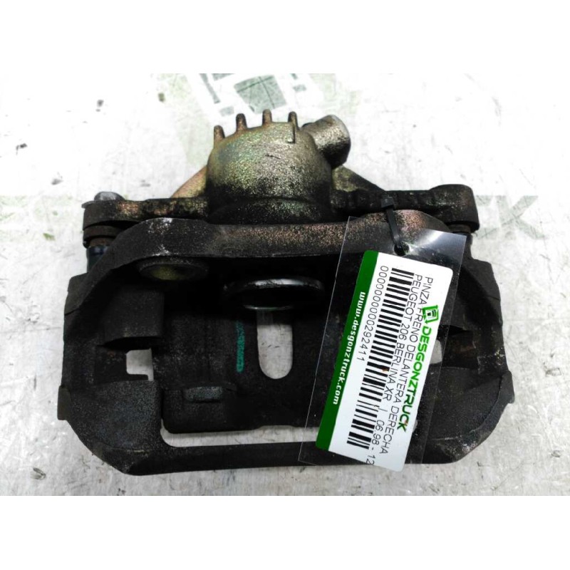 Recambio de pinza freno delantera derecha para peugeot 206 berlina xr referencia OEM IAM - Azul 3