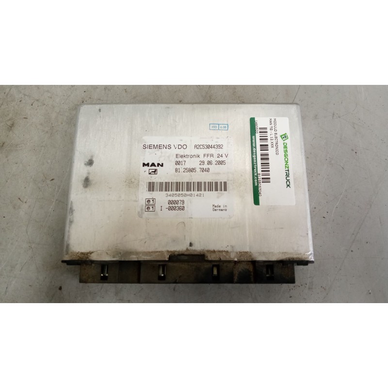 Recambio de modulo electronico para man tg - l 12.xxx 4.6 diesel referencia OEM IAM 81258057040 CENTRALITA FFR 