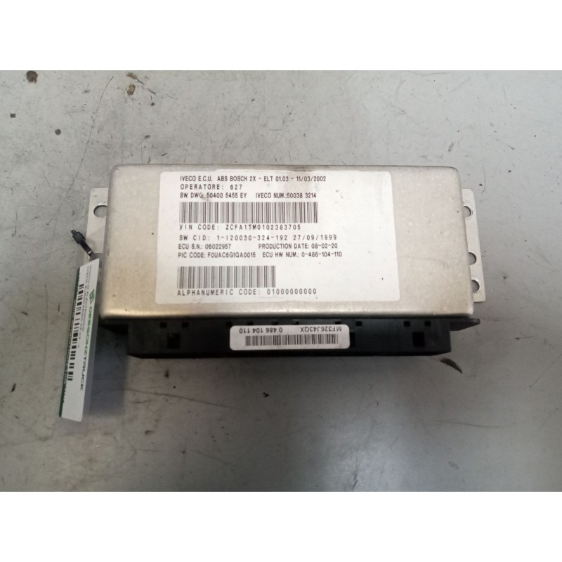 Recambio de modulo electronico para iveco eurocargo 05.03  5.9 diesel referencia OEM IAM 500383214  