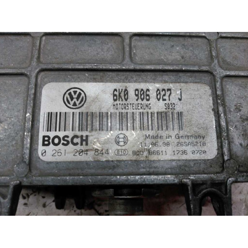 Recambio de centralita motor uce para seat ibiza (6k1) 1.4 referencia OEM IAM 6K0906027J 0261204844 - Verde 2