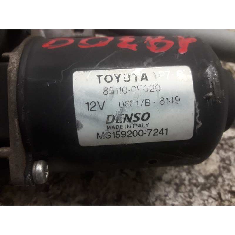 Recambio de motor limpia delantero para toyota corolla verso (r1) 1.8 luna referencia OEM IAM 851100F020 06F17B8149 MS1592007241 3