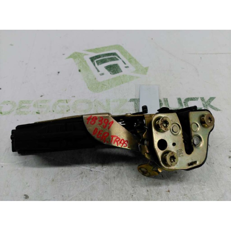 Recambio de cerradura puerta trasera derecha para opel vectra a cd referencia OEM IAM - Gris 2