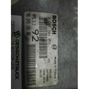 Recambio de centralita motor uce para peugeot 406 berlina (s1/s2) 2.0 cat referencia OEM IAM 0261204066 9624518180 