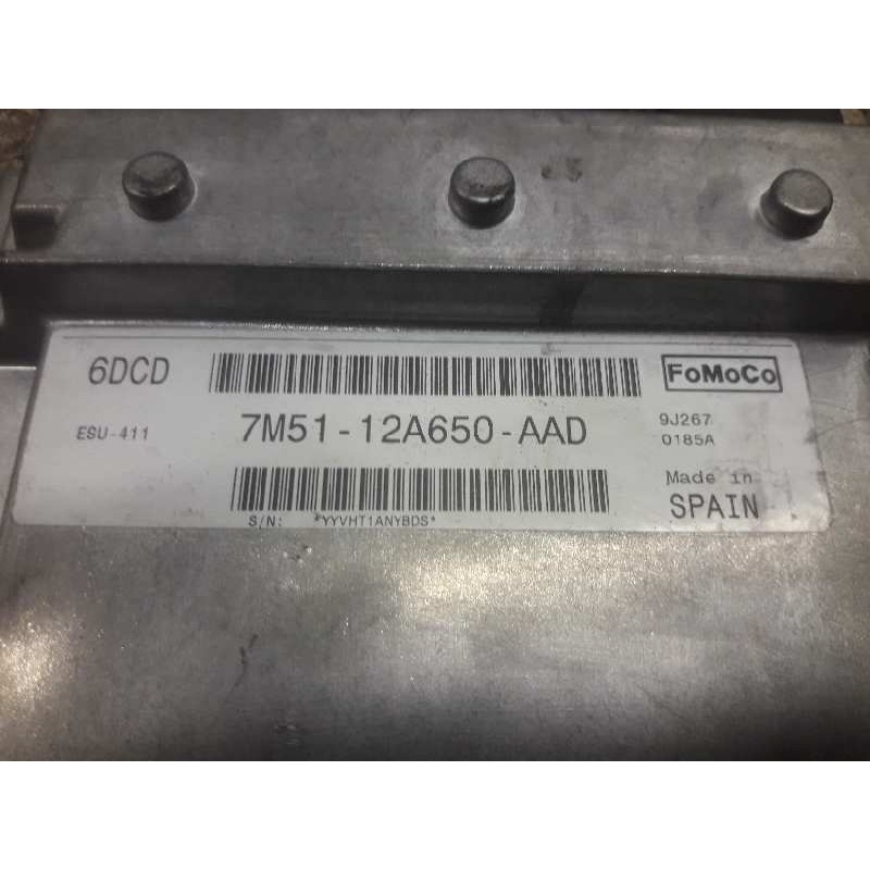 Recambio de centralita motor uce para ford c-max (cb3) ambiente referencia OEM IAM  9J2670185A VP6G9U14A638AC - Blanco 2