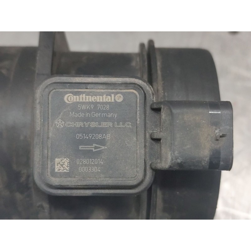 Recambio de caudalimetro para jeep compass (mk49) 2.2 crd referencia OEM IAM 5WK97028 - Negro 2