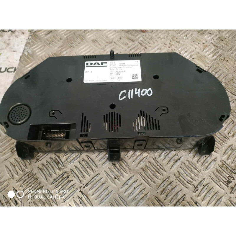 Recambio de cuadro instrumentos para daf serie xf105.460 fsa 4x2 space-cab referencia OEM IAM 1699396 2