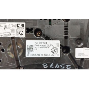 Recambio de cuadro instrumentos para volkswagen crafter furgoneta (sy_, sx_) 2.0 tdi referencia OEM IAM 7C0920741  