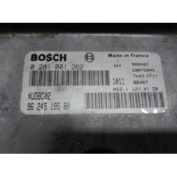 Recambio de centralita motor uce para citroën xantia berlina 1.9 turbodiesel referencia OEM IAM 0281001262 9624519580 