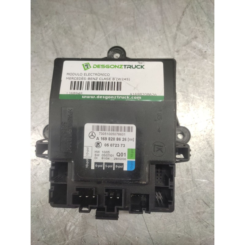 Recambio de modulo electronico para mercedes-benz clase b (w245) 200 (245.233) referencia OEM IAM A1698208626  05072373