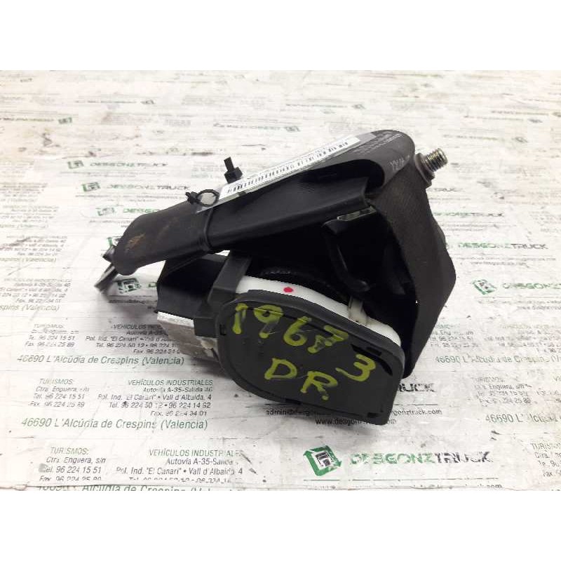 Recambio de cinturon seguridad delantero derecho para ford transit mod. 2000 combi ft 330 2.4 largo referencia OEM IAM - Blanco