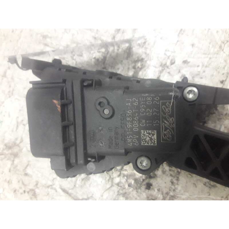 Recambio de potenciometro pedal para ford focus lim. (cb4) titanium referencia OEM IAM 4M519F836AJ 6PV00864162 6 PINS - Blanco 3