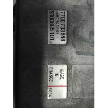 Recambio de centralita motor uce para renault 21 nevada (k48) 2.0 referencia OEM IAM 7700733848 S100805101 
