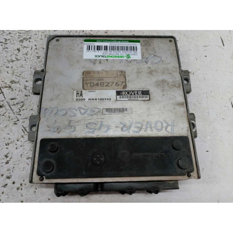 Recambio de centralita motor uce para mg serie 45 (rt) 1.4 16v cat referencia OEM IAM 0200NNN100742 YD482767 