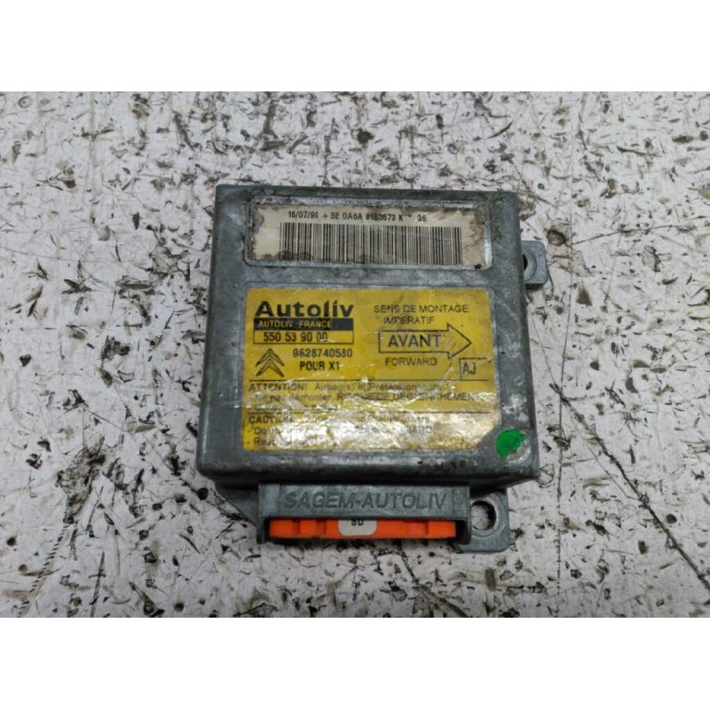 Recambio de centralita airbag para citroën xantia berlina 1.9 turbodiesel referencia OEM IAM 9628740580  