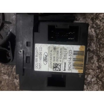 Recambio de motor elevalunas trasero derecho para ford c-max (cb3) ambiente referencia OEM IAM  5WK11598G A12242928