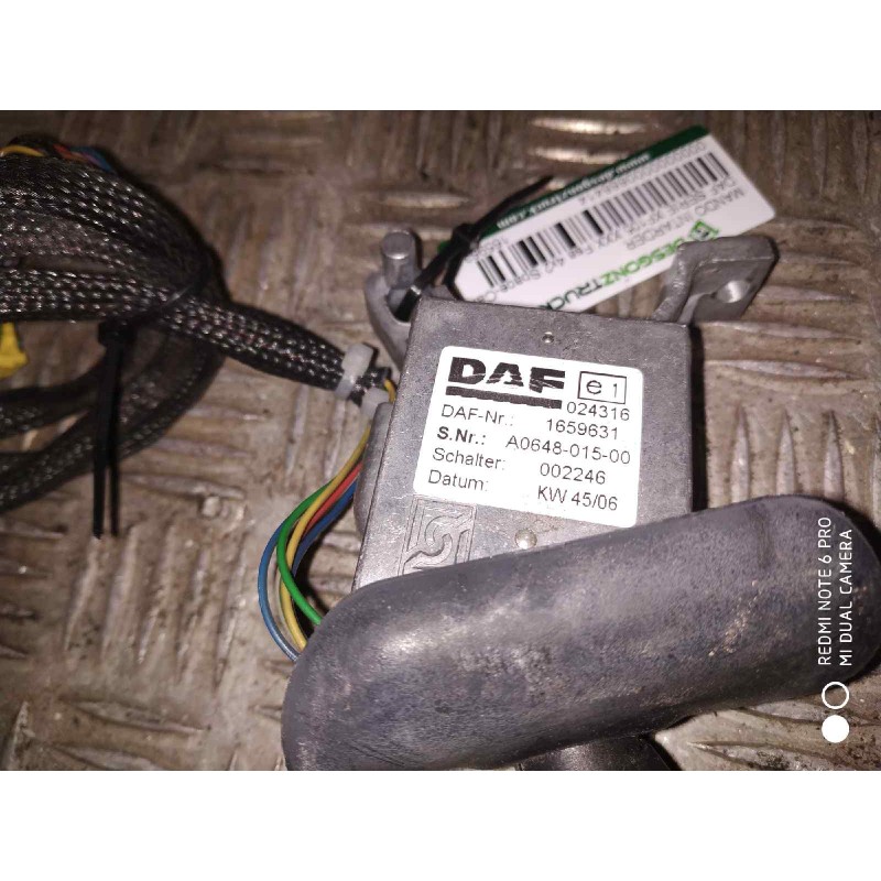 Recambio de mando intarder para daf serie xf105.460 fsa 4x2 space-cab referencia OEM IAM 1659631 2