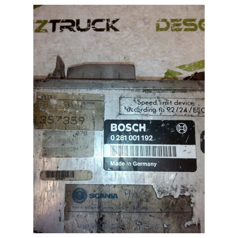 Recambio de modulo electronico para scania trucks serie 3 l 113 cll referencia OEM IAM 0281001192 1357359 - Amarillo 2
