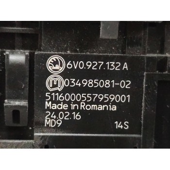 Recambio de warning para skoda fabia iii (nj3) 1.4 tdi referencia OEM IAM 6V0927132  