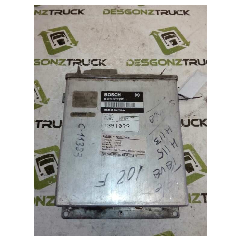 Recambio de modulo electronico para scania trucks serie 3 l 113 cll referencia OEM IAM 0281001192 1391099 
