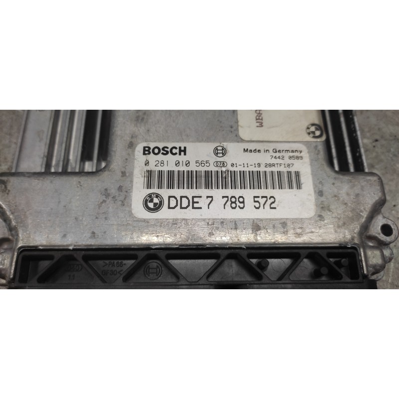 Recambio de centralita motor uce para bmw serie 3 berlina (e46) 320d referencia OEM IAM 0281010565 7789572 - Negro 2