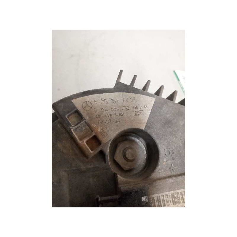 Recambio de alternador para mercedes-benz actros 2/3 2 - ejes / 6 cil. 12.0 v6 diesel (om 501 la) referencia OEM IAM A0131547802 - Amarillo 3