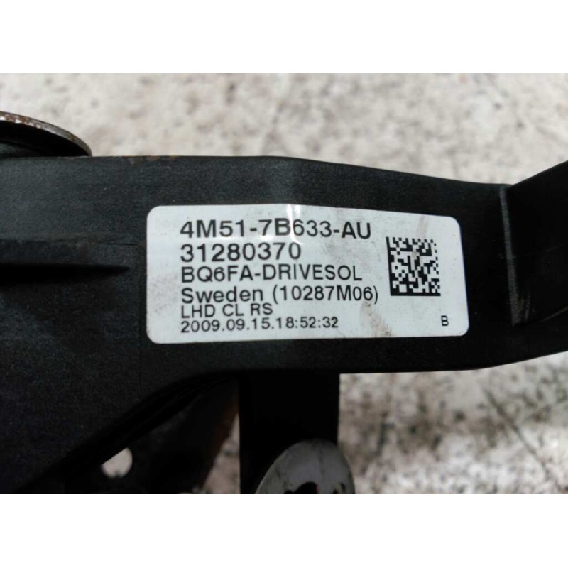 Recambio de pedal embrague para ford focus berlina (cap) ambiente (d) referencia OEM IAM - Blanco 4