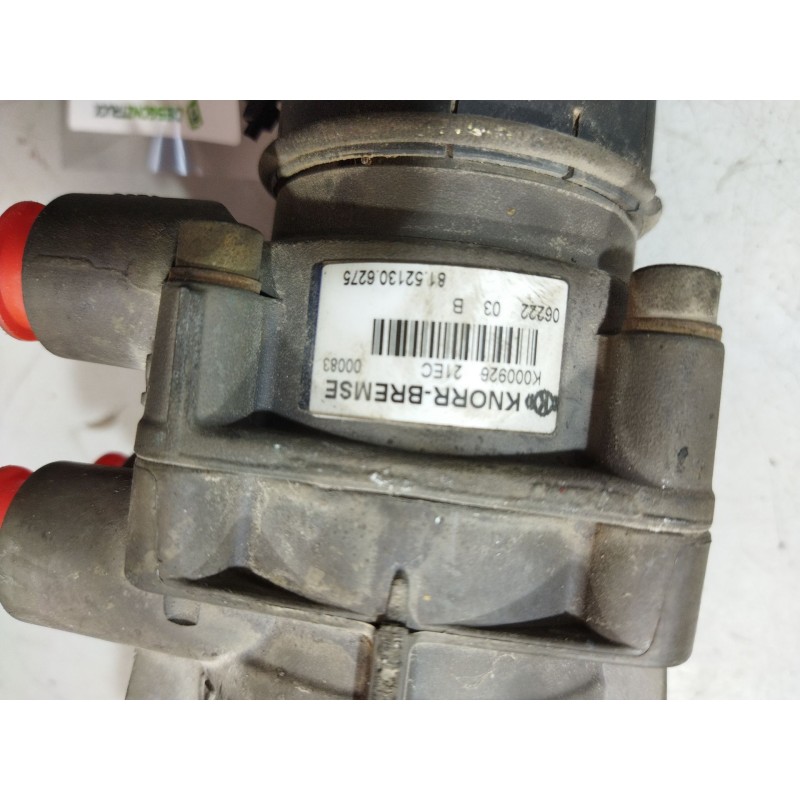 Recambio de valvula aire para man tg - a 18.480 12.4 diesel referencia OEM IAM 81521306275 K000926 VALVULA TRANSMISOR DE FRENO - Blanco 2