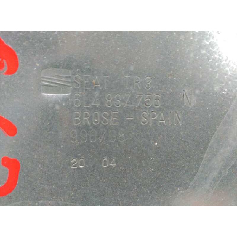 Recambio de elevalunas delantero derecho para seat ibiza (6l1) cool referencia OEM IAM 6L4837756N 2