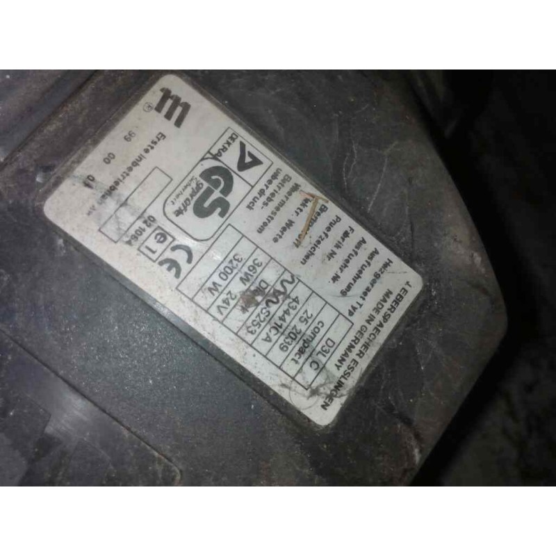 Recambio de motor calefaccion cabina para man tg - a 18 referencia OEM IAM D3LC COMPACT EBERSPACHER - Rojo 2