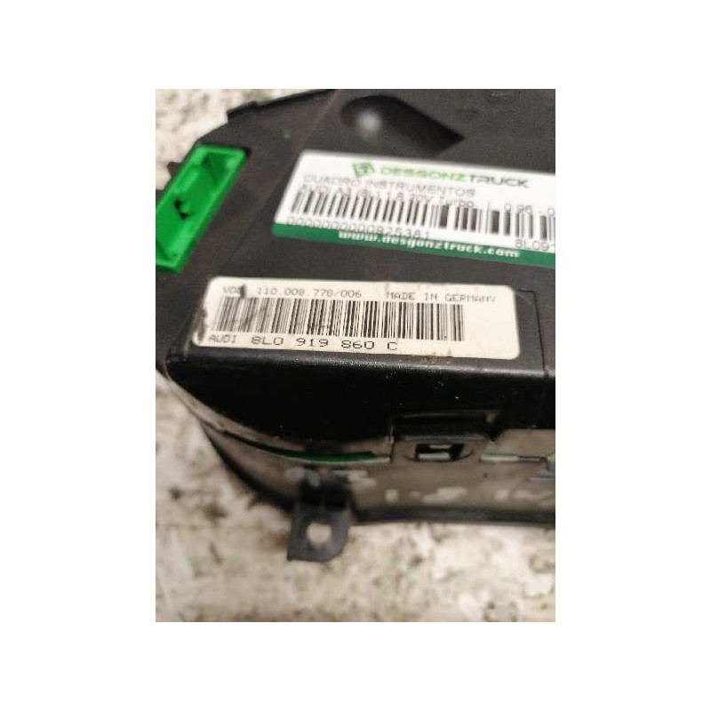 Recambio de cuadro instrumentos para audi a3 (8l) 1.8 20v turbo referencia OEM IAM 8L0919860C 110008778006 3