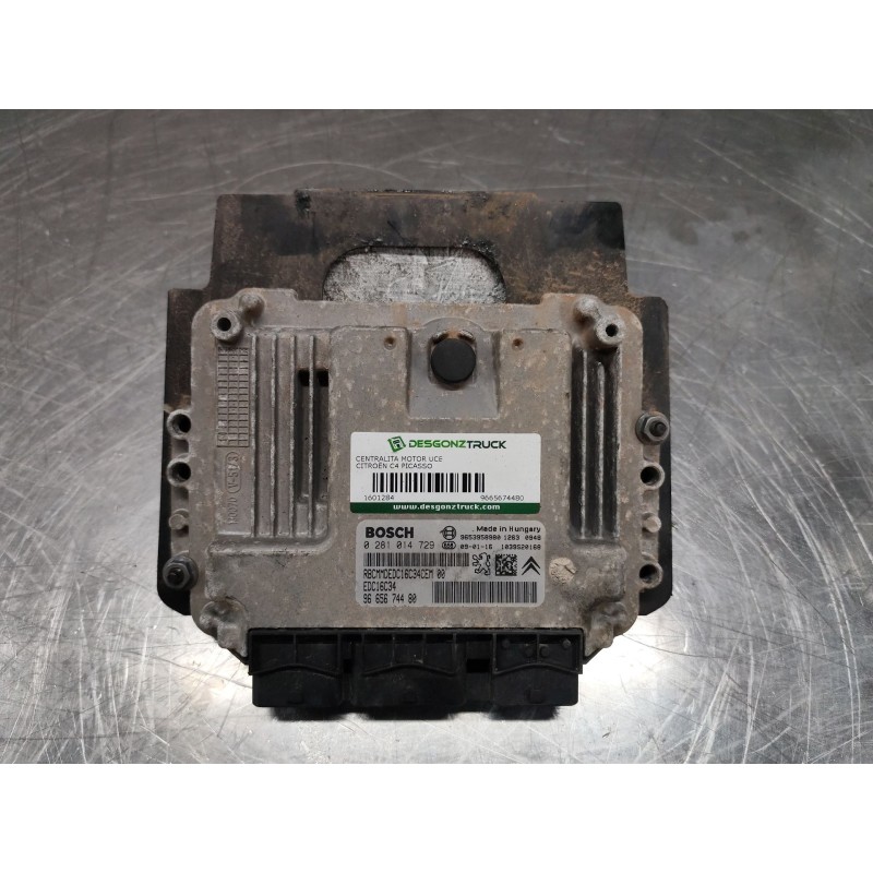 Recambio de centralita motor uce para citroën c4 picasso avatar referencia OEM IAM 9665674480 0281014729 