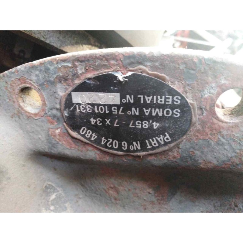 Recambio de grupo para volvo f 610 / 108 kw chasis  3250 / 9.0 / l 4x2 corto referencia OEM IAM 6024480 75101331 RATIO:4 , 857-7 2