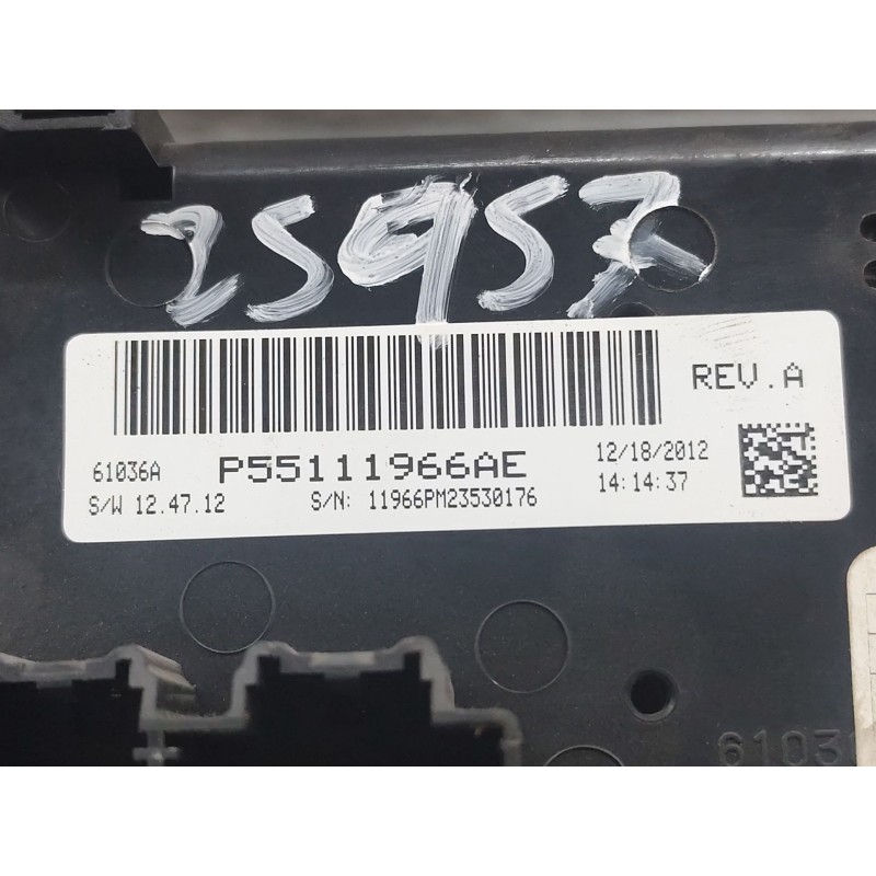 Recambio de mando calefaccion / aire acondicionado para jeep compass (mk49) 2.2 crd referencia OEM IAM 55111966AE - Negro 4