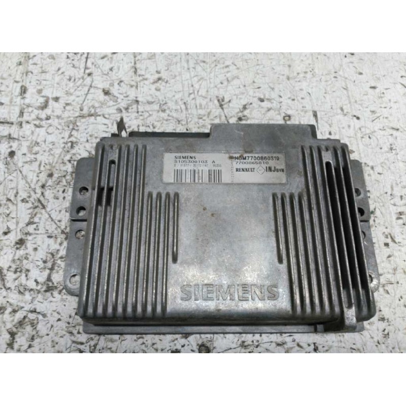 Recambio de centralita motor uce para renault megane i coach/coupe (da0) 1.6 referencia OEM IAM 7700860319 S105300103A 2