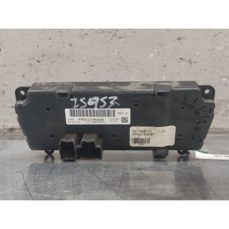 Recambio de mando calefaccion / aire acondicionado para jeep compass (mk49) 2.2 crd referencia OEM IAM 55111966AE - Negro 5