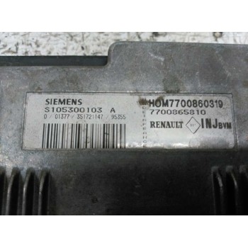 Recambio de centralita motor uce para renault megane i coach/coupe (da0) 1.6 referencia OEM IAM 7700860319 S105300103A 