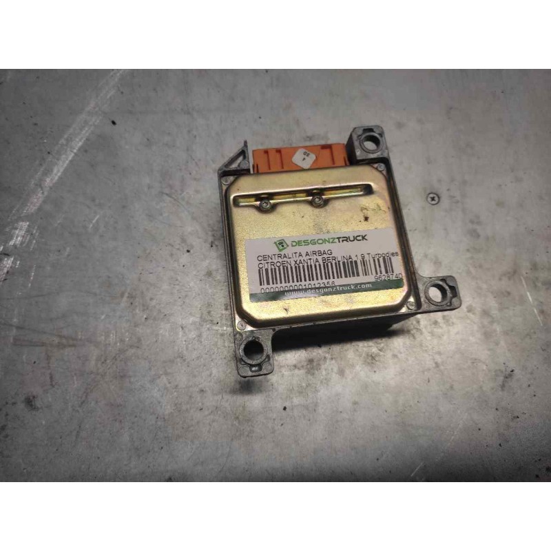 Recambio de centralita airbag para citroën xantia berlina 1.9 turbodiesel referencia OEM IAM 9628740580 3