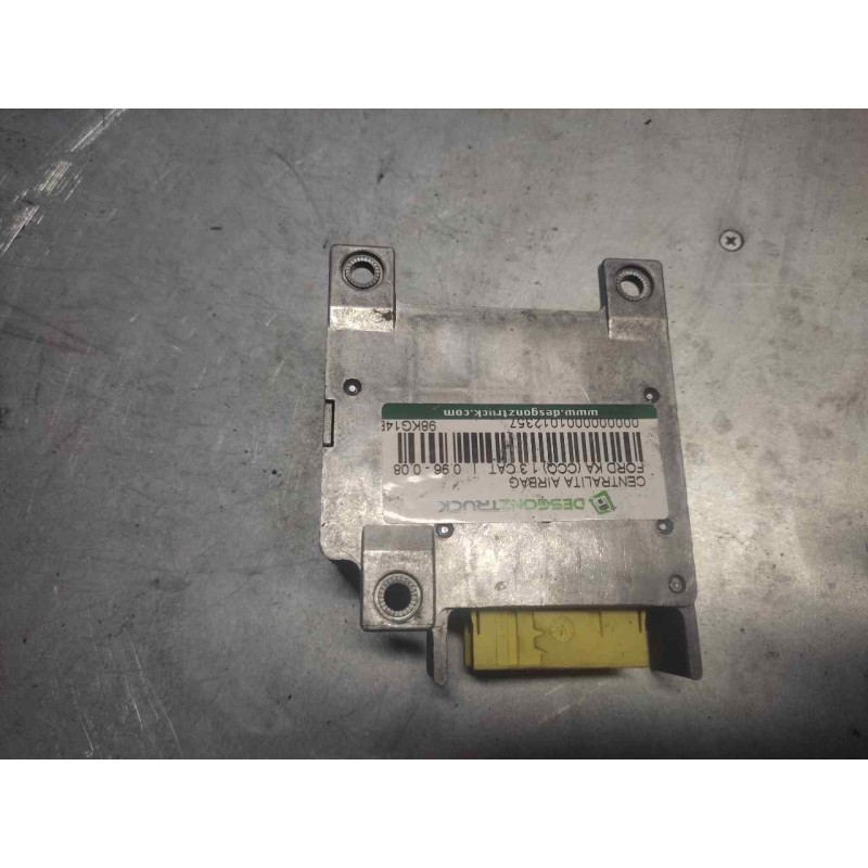 Recambio de centralita airbag para ford ka (ccq) 1.3 cat referencia OEM IAM 98KG14B056EB 3