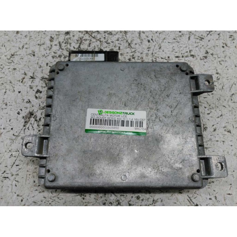 Recambio de centralita motor uce para mg serie 400 (rt) 1.4 16v cat referencia OEM IAM MKC104022  
