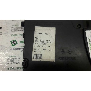 Recambio de caja reles / fusibles para renault megane ii berlina 3p referencia OEM IAM 8200351182  