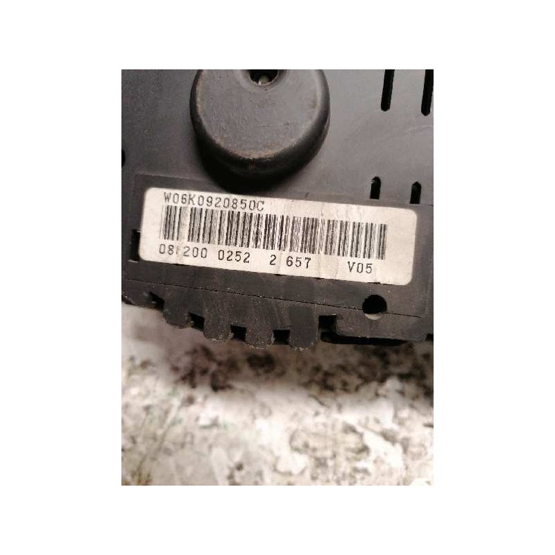 Recambio de cuadro instrumentos para seat ibiza (6k1) 1.9 sdi referencia OEM IAM 6K0920850C 110008924004 - Blanco 3